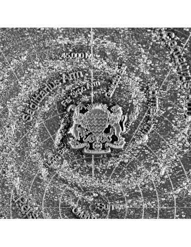 MILKY WAY 2 Oz Silver Coin 10000 Francs Chad 2022 - Coins & More - Tchad