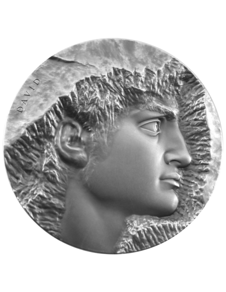 DAVID 2 Oz Silver Coin 5$ Niue 2022