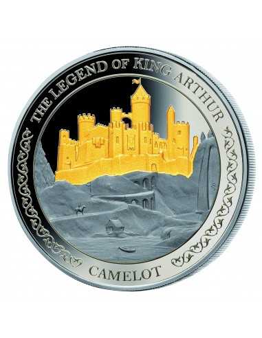 LEGEND OF KING ARTHUR Set 4x1 Oz Silver Coins 5$ Samoa 2022