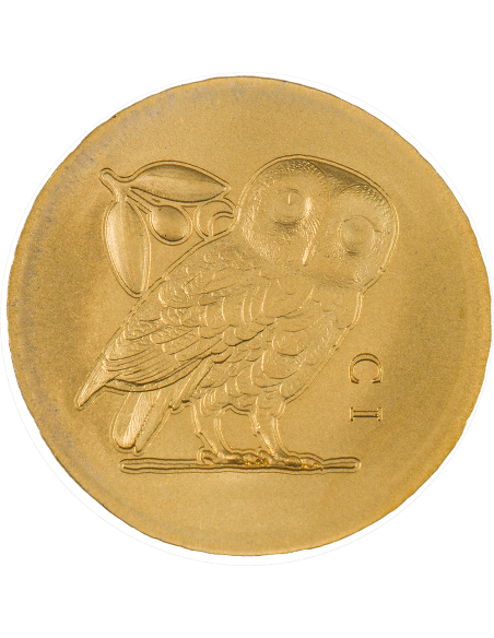 ATHENA'S OWL Gold Coin 5$ Dollars Cook Islands 2022 - Coins & More - Cook Islands