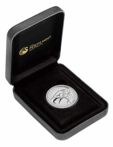 AUSTRALIAN WEDGE-TAILED EAGLE 2 Oz Silver Enhanced Reverse Proof Coin 2$ Australia 2022 - Coins & More - Australien