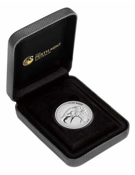 AUSTRALIAN WEDGE-TAILED EAGLE 2 Oz Silver Enhanced Reverse Proof Coin 2$ Australia 2022 - Coins & More - Australien