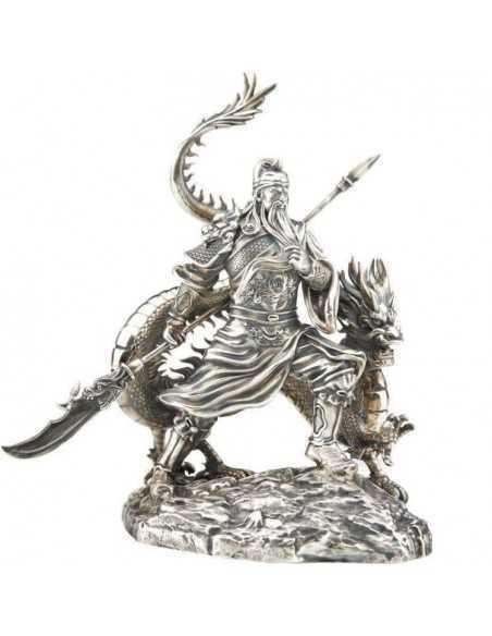 GUAN YU Figurine 10 Oz Silver Coin 20$ Niue 2022 - Coins & More - Niue