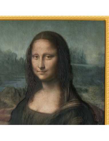 MONA LISA By Leonardo Da Vinci 2 Oz Silver & 33.5 Oz Copper Coin 10000 Francs Chad 2022 - Coins & More - Niue