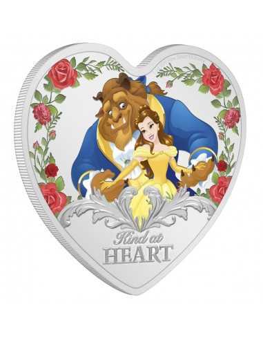 LA BELLE ET LA BÊTE 30ième Anniversaire Disney Princesse 1 Oz Silver Coin 2$ Niue 2021 - Coins & More - Niue