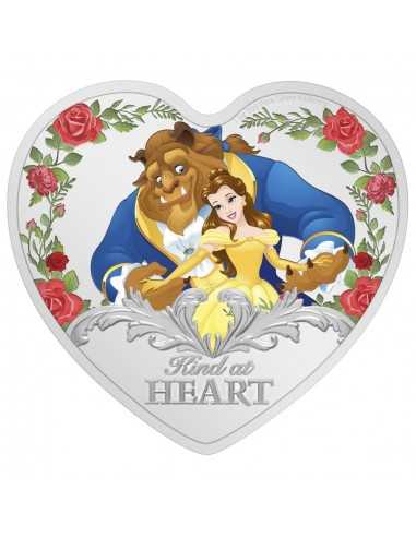 LA BELLE ET LA BÊTE 30ième Anniversaire Disney Princesse 1 Oz Silver Coin 2$ Niue 2021 - Coins & More - Niue