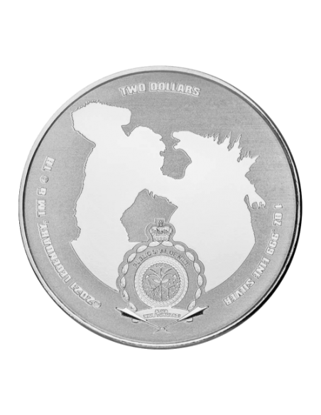 GODZILLA 1 Oz Silver Coin 2$ Niue 2021 - Coins & More - Niue