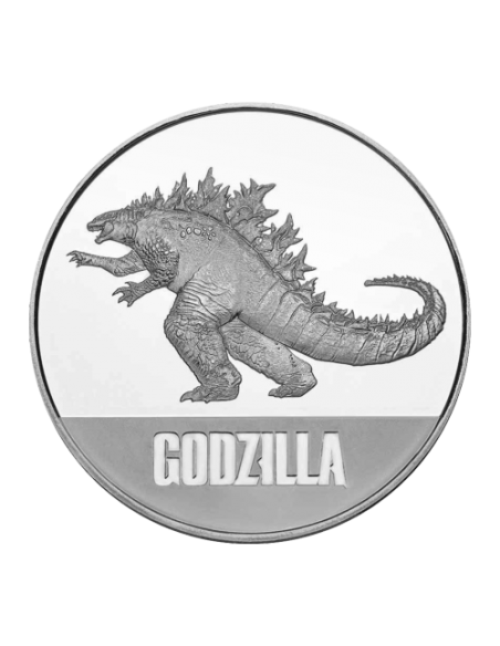 GODZILLA 1 Oz Silver Coin 2$ Niue 2021 - Coins & More - Niue