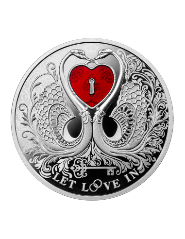 LET LOVE IN Silver Coin 1$ Niue 2022 - Coins & More - Niue