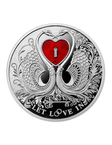 LET LOVE IN Silver Coin 1$ Niue 2022 - Coins & More - Niue