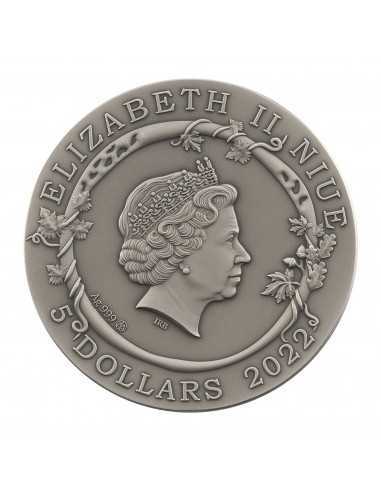 MEDEA'S AND JASON LOVE Myths of Love 2 Oz Silver Coin 2$ Niue 2021 - Coins & More - Niue