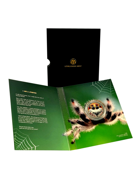 I AM A JUMPER Wild Africa Silver Coin 1$ Niue 2022 - Coins & More - Niue