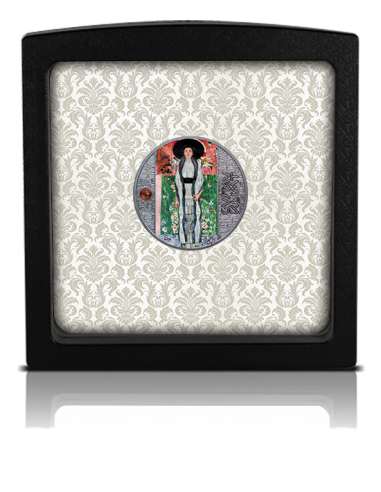 PORTRAIT OF ADELE BLOCH BAUER Gustav Klimt Silver Coin 500 Francs Cameroon 2022