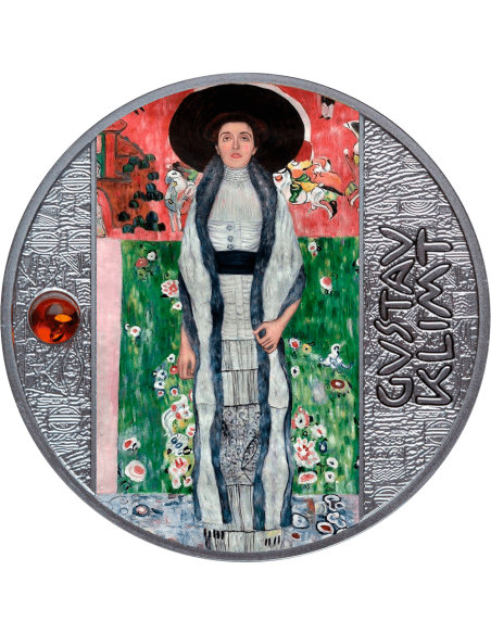 PORTRAIT OF ADELE BLOCH BAUER Gustav Klimt Silver Coin 500 Francs Cameroon 2022