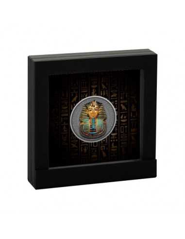 TUTANKHAMUN’S MASK 2 Oz Silver Coin 5$ Niue 2022 - Coins & More - Niue