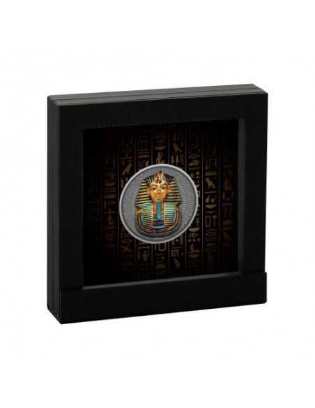 TUTANKHAMUN’S MASK 2 Oz Silver Coin 5$ Niue 2022 - Coins & More - Niue