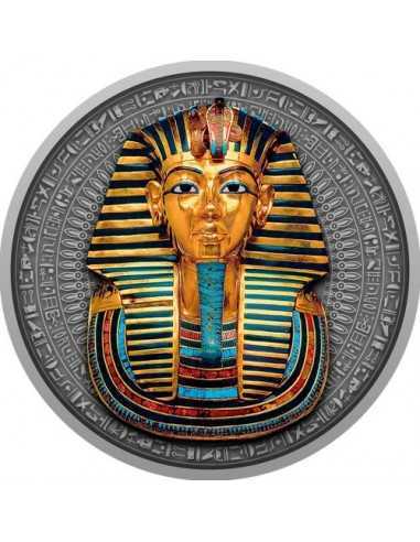 TUTANKHAMUN’S MASK 2 Oz Silver Coin 5$ Niue 2022 - Coins & More - Niue
