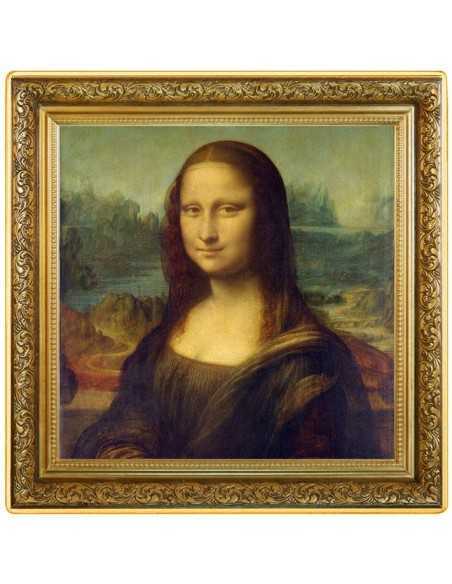 MONA LISA Leonardo Da Vinci Treasures of World 1 Oz Silver Coin 1$ Niue 2022 - Coins & More - Niue