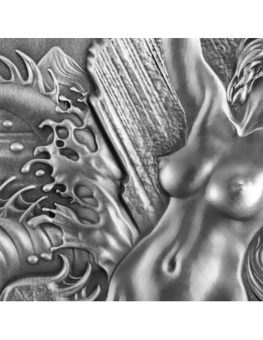 ANDROMEDA AND THE SEA MONSTER Celestial Beauty 2 Oz Silver Coin 2000 Francs Cameroon 2022 - Coins & More - Camerun
