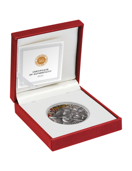 KAMA SUTRA IV Moments of Love 3 Oz Silver Coin 3000 Francs Cameroon 2022 - Coins & More - Camerún