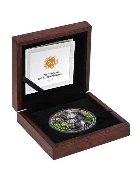 KEEP YOUR LUCK Silver Coin 2000 Francs CFA Cameroon 2022