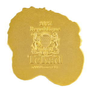 CHINESE DRAGON ABACUS Gilded 1 Oz Silver Coin 5000 Francs Chad 2023 - Coins & More - Chad 2