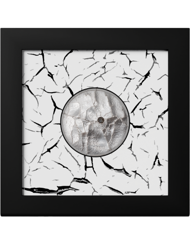 ABA PANU Meteorite Impacts 1 Oz Silver Coin 5$ Cook Islands 2022 - Coins & More - Cookinseln