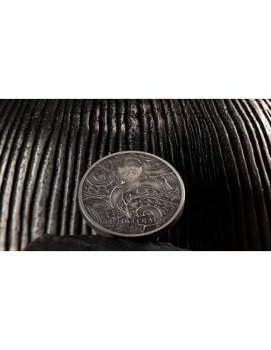 CTHULHU Howard Phillips Lovecraft 3 Oz Silver Coin 20$ Palau 2022 - Coins & More - Palau