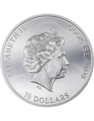 RAVEN WITCH Eye of Magic 2 Oz Silver Coin 10$ Cook Islands 2022 - Coins & More - Îles Cook