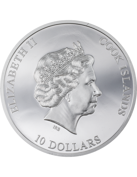 RAVEN WITCH Eye of Magic 2 Oz Silver Coin 10$ Cook Islands 2022 - Coins & More - Îles Cook