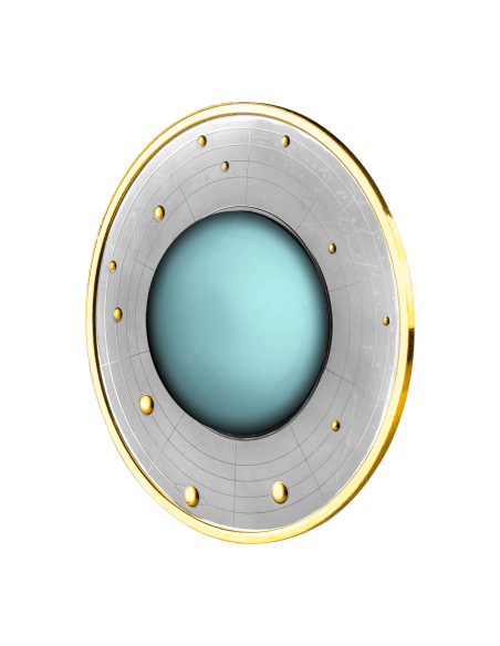 URANUS Silver Coin 500 Francs Cameroon 2021 - Coins & More - Cameroon