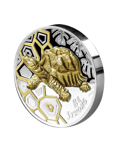 BE STRONG 1 Oz Silver Coin 1000 Francs Cameroon 2022 - Coins & More - Camerun