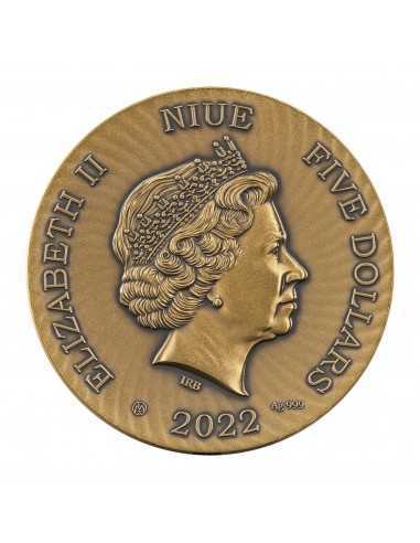 BACCHUS 2 Oz Silver Coin 5$ Niue 2022 - Coins & More - Niue