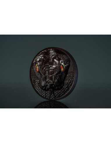 PYTHON Hunters By Night 2 Oz Silver Coin 10$ Palau 2022 - Coins & More - Palau