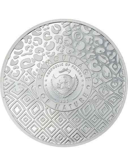 ZEBRA Camouflage of Nature 3 Oz Silver Coin 20$ Palau 2023 - Coins & More - Palau