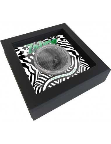 ZEBRA Camouflage of Nature 3 Oz Silver Coin 20$ Palau 2023 - Coins & More - Palau