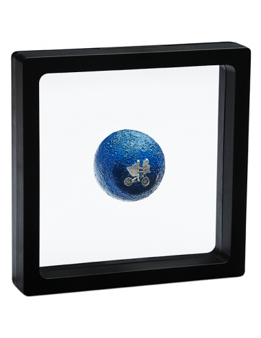 E.T Extra Terrestrial Moon Sphere 40th Anniversary 1 Oz Silver Coin 2$ Niue 2022 - Coins & More - Niue