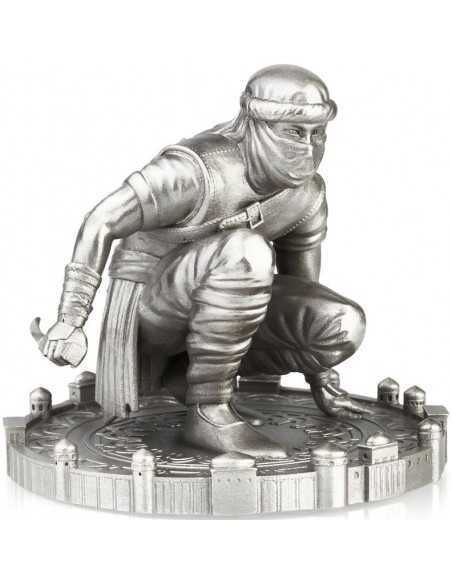 NIZARIS ASSASSINS STATUE FIGURINE 5 Oz Silver Coin 10$ Niue 2022 - Coins & More - Niue