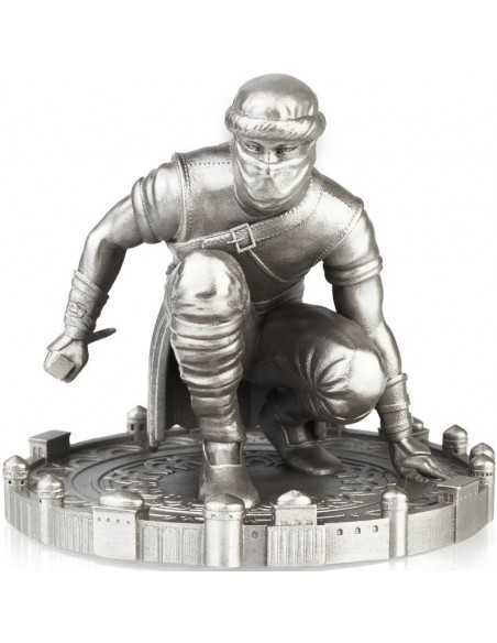 NIZARIS ASSASSINS STATUE FIGURINE 5 Oz Silver Coin 10$ Niue 2022 - Coins & More - Niue