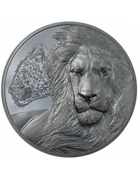 LIONS Growing Up 5 Oz Silver Coin 3000 Shillings Tanzania 2022 - Coins & More - Africa