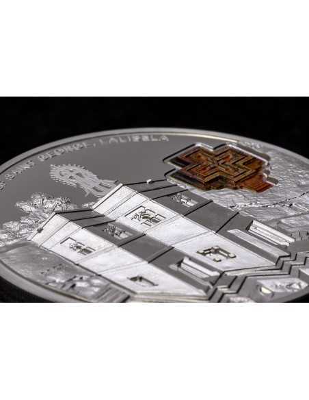 CHURCH OF SAINT GEORGE 8th Wonder of the World 2 Oz Silver Coin 10$ Cook Islands 2023 - Coins & More - Cook Islands