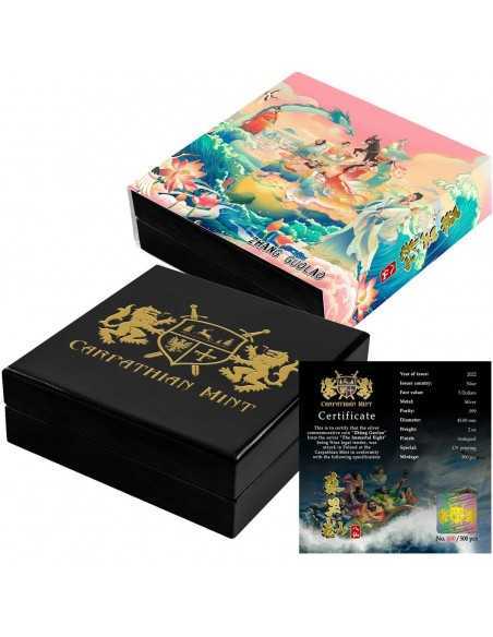 ZHANG GUOLAO The Immortal Eight 2 Oz Silver Coin 5$ Niue 2022 - Coins & More - Niue