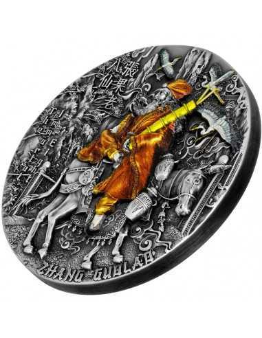 ZHANG GUOLAO The Immortal Eight 2 Oz Silver Coin 5$ Niue 2022 - Coins & More - Niue