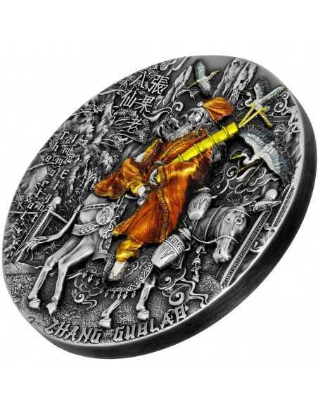 ZHANG GUOLAO The Immortal Eight 2 Oz Silver Coin 5$ Niue 2022 - Coins & More - Niue