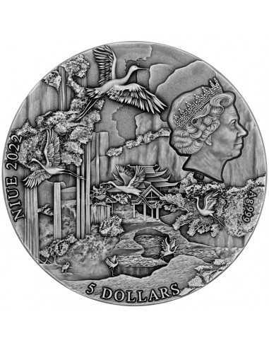ZHANG GUOLAO The Immortal Eight 2 Oz Silver Coin 5$ Niue 2022 - Coins & More - Niue
