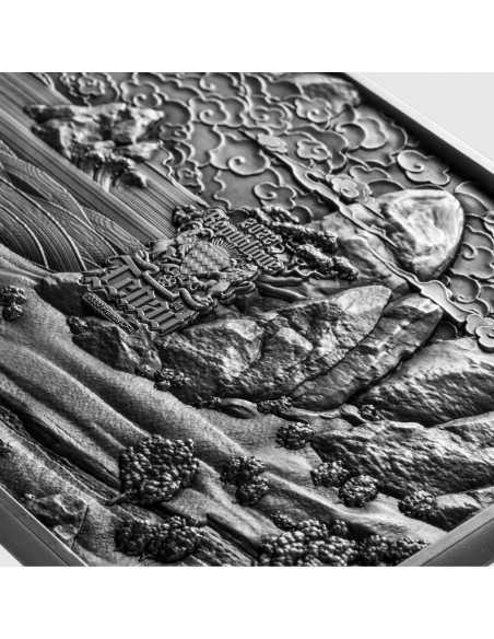 WHITE TIGER 2 Oz Silver & 33.5Oz Copper Coin 10000 Francs Chad 2022 - Coins & More - Tchad