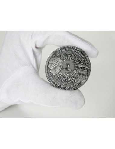 MARCO POLO Famous Explorers 2 Oz Silver Coin 5$ Niue 2022 - Coins & More - Niue