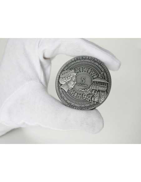 MARCO POLO Famous Explorers 2 Oz Silver Coin 5$ Niue 2022 - Coins & More - Niue