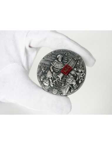 MARCO POLO Famous Explorers 2 Oz Silver Coin 5$ Niue 2022 - Coins & More - Niue