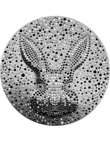 THE BLACK WATER RABBIT 2 Oz Silver Coin 5$ Niue 2023 - Coins & More - Niue